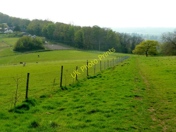 Photo 6"x4" View over the col Ross-on-Wye c2009