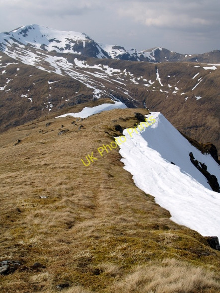 Photo 6"x4" NW ridge of Drochaid an Tuill Easaich Sg\u00f9rr nan Conbhairean c2009