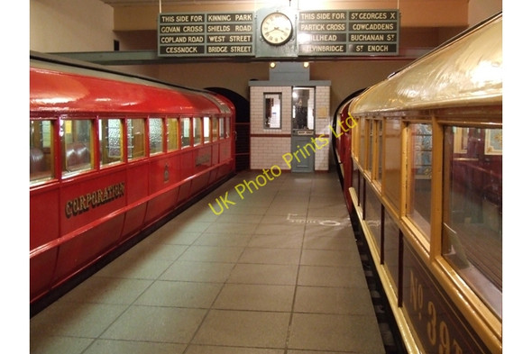 Photo 6"x4" Glasgow subway exhibit Dowanhill c2007