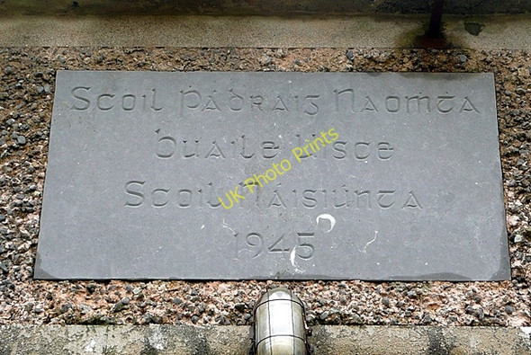 Photo 6"x4" Scoil N\u00c3\u00a1isi\u00c3\u00banta (National school) Spiddle c2009
