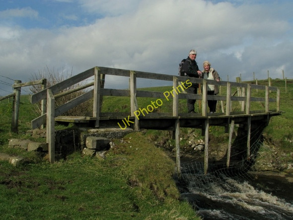 Photo 6"x4" Footbridge, Dunseverick Dunseverick c2009