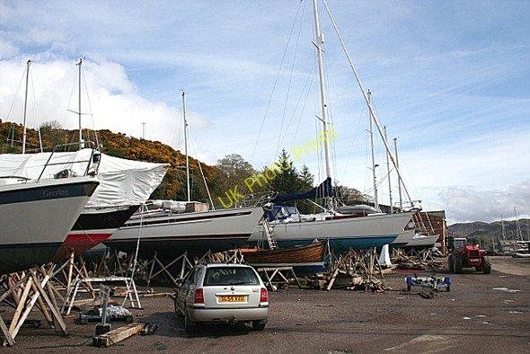 Photo 6"x4" Ardfern Yacht Centre Ardfern c2009