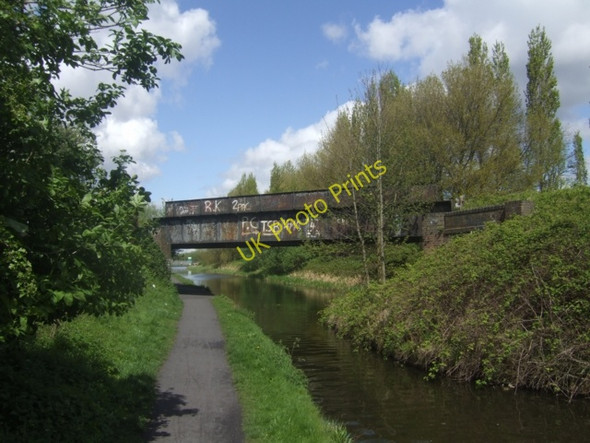 Photo 6"x4" Titford Canal - Old Railway Bridge Oldbury\/SO9888 c2009