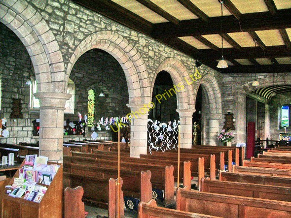 Photo 6"x4" St Michaels Church, Shap with Swindale, Interior Shap c2007