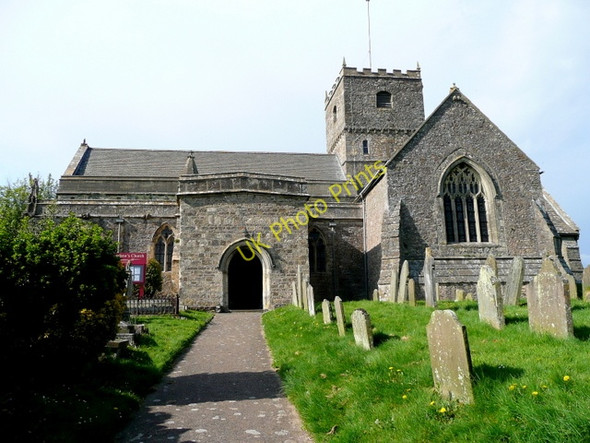 Photo 6"x4" St. Andrew's church, Clevedon Clevedon c2009