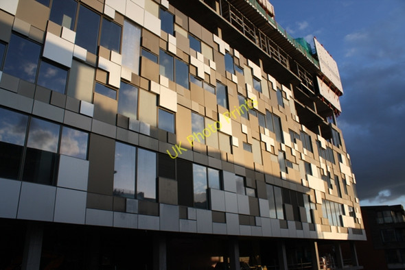 Photo 6"x4" The Cube takes shape Lee Bank c2009