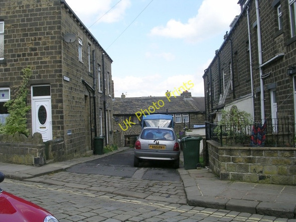Photo 6"x4" Ingester Street - Main Street Haworth c2009