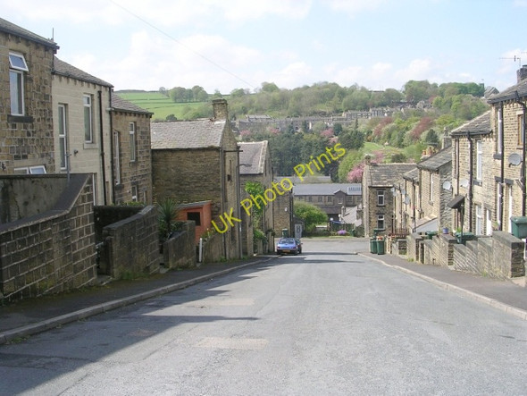 Photo 6"x4" Carlton Street - Victoria Road Haworth c2009