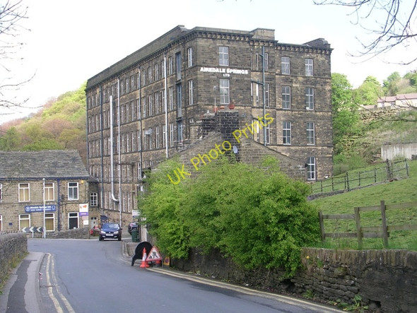 Photo 6"x4" Ebor Mill - Ebor Lane Haworth c2009