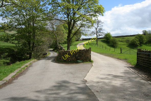 Photo 6"x4" Entrance to Dean House Farm Trawden c2009