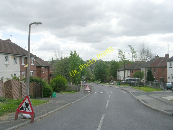 Photo 6"x4" Ashbourne Way - viewed from Ashbourne Road Shipley\/SE1437 c2009