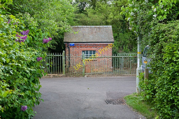 Photo 6"x4" Southern Water Pumping Station in Funtley Lane Fareham c2009