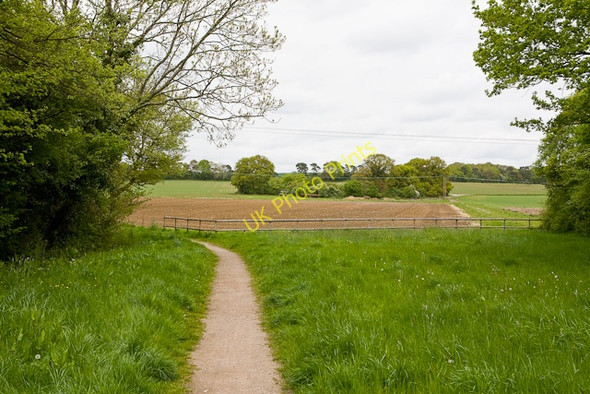 Photo 6"x4" Footpath from Funtley to Mayles Lane Fareham c2009