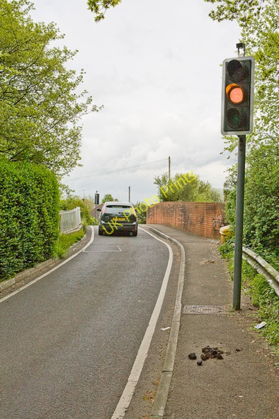 Photo 6"x4" Weak Railway Bridge on Funtley Road Fareham c2009
