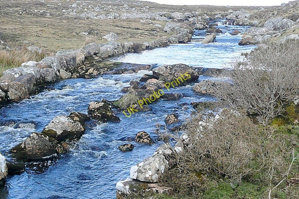 Photo 6"x4" Abhainn Chasla (Cashla River) Camus Oughter c2009