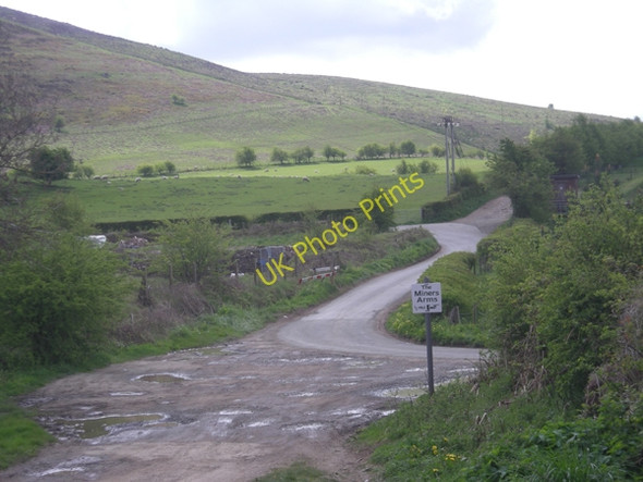 Photo 6"x4" Looking over the border towards Corndon Hill Mars c2009