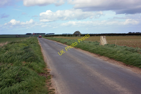 Photo 6"x4" Trig point on Nine Dikes Road Thwing c2009