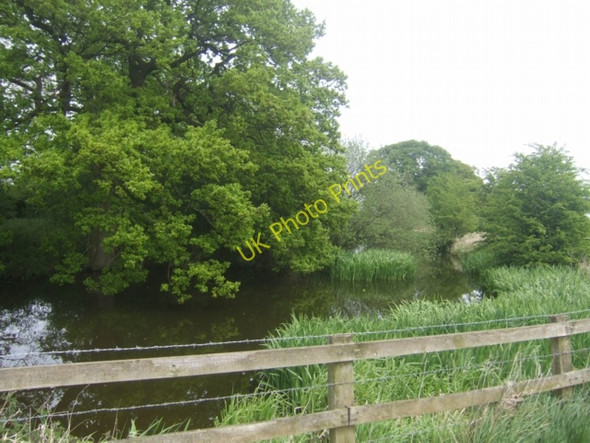 Photo 6"x4" Moated farm near Middle Morrey Farm Wilkesley c2009