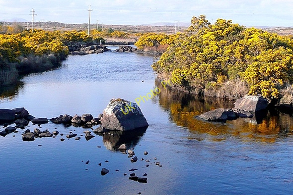 Photo 6"x4" Abhainn Chasla (Cashla River) Rossaveel c2009