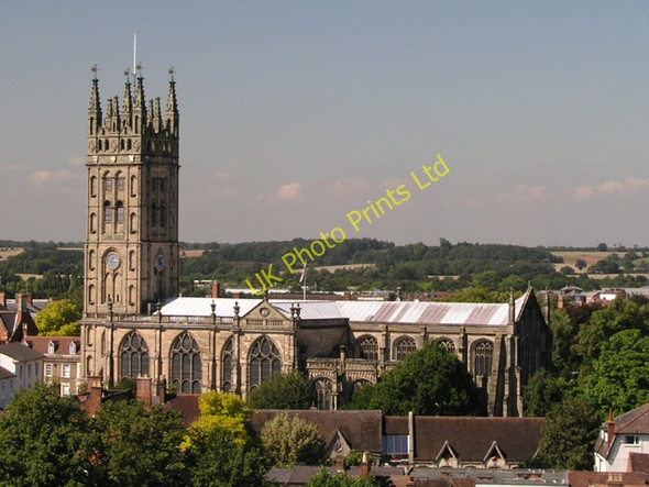 Photo 6"x4" Church of St Mary Warwick c2007