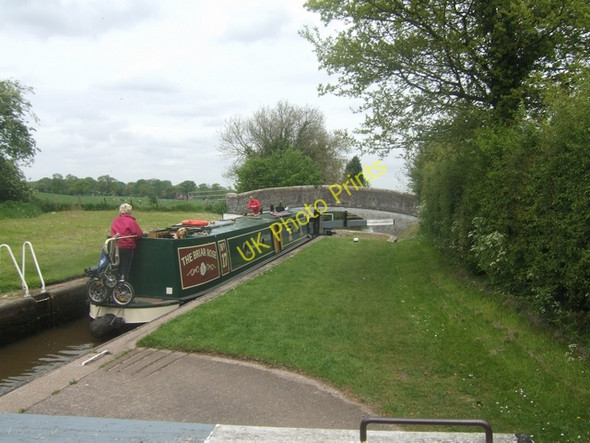 Photo 6"x4" Lock No 4 - Adderley Locks - Shropshire Union Adderley\/SJ6639 c2009