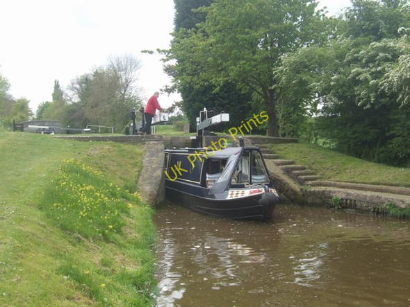 Photo 6"x4" Lock No 5 - Adderley Locks - Shropshire Union Adderley\/SJ6639 c2009