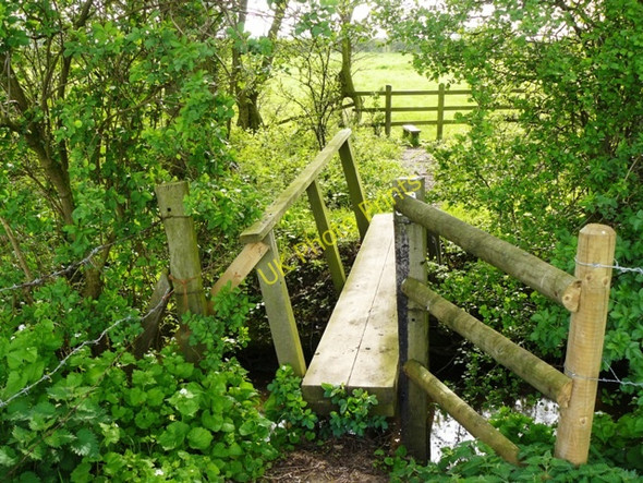 Photo 6"x4" West Leake Footbridge West Leake c2009