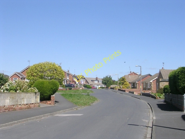 Photo 6"x4" Calcaria Crescent - Woodlands Avenue Tadcaster c2009