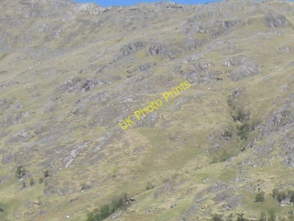 Photo 6"x4" Hillside below Beinn Odhar Bheag Beinn Odhar Bheag c2009
