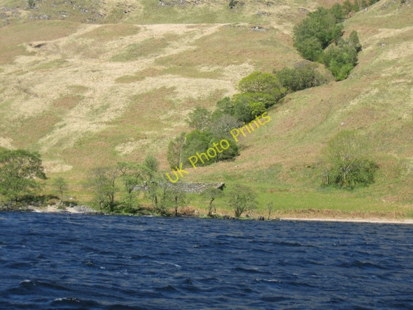 Photo 6"x4" Sheepfold to east of mouth of Annat Burn Polloch c2009
