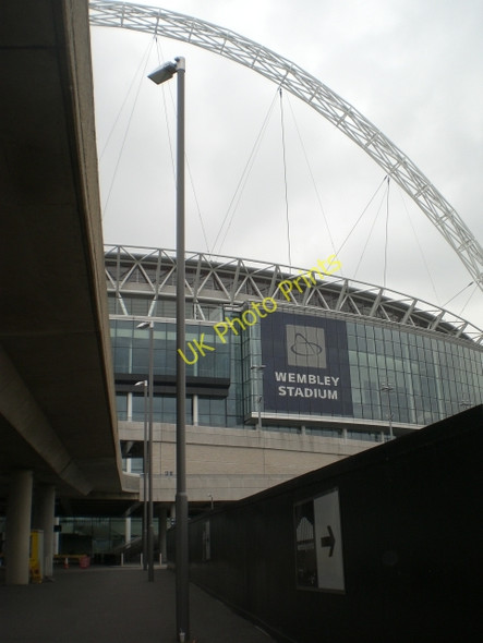 Photo 6"x4" Wembley Stadium detail Wembley c2009