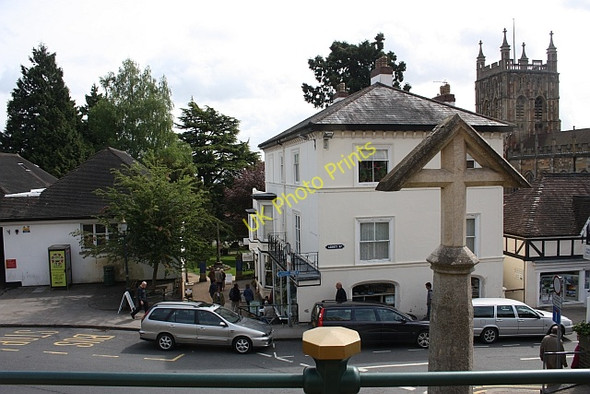 Photo 6"x4" Lyttelton House and the Church Steps Great Malvern c2009
