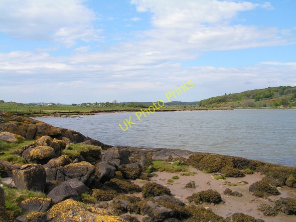 Photo 6"x4" Upriver from the Glen Black Stone Kippford\/Scaur c2009