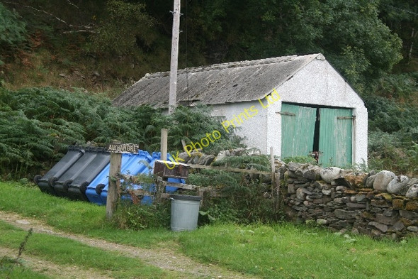 Photo 6"x4" Boathouse at Auchamore. Pirnmill c2007