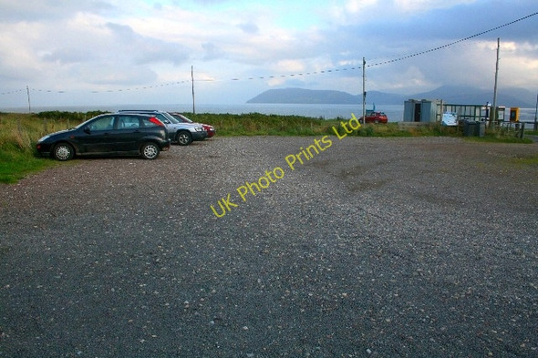 Photo 6"x4" Car Park at Claonaig. Claonaig c2007