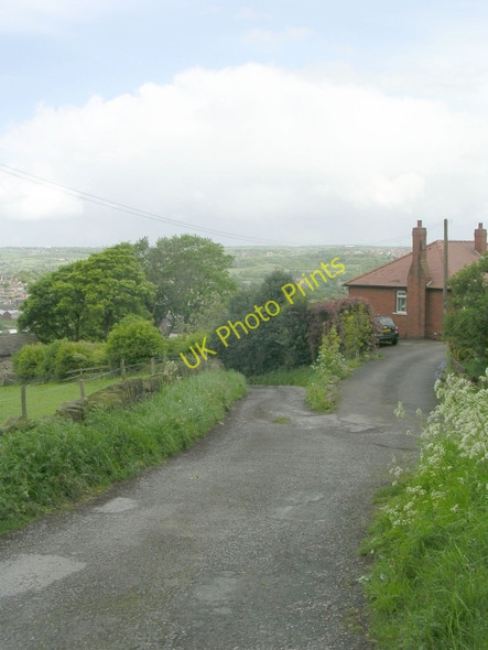 Photo 6"x4" Footpath - Halifax Road Cleckheaton c2009