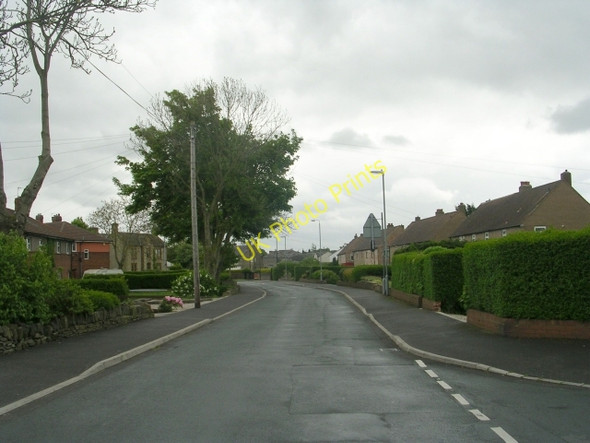 Photo 6"x4" Old Popplewell Lane - viewed from Foldings Grove Cleckheaton c2009