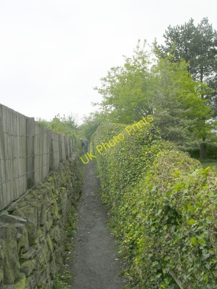 Photo 6"x4" Footpath - Scholes Lane Cleckheaton c2009