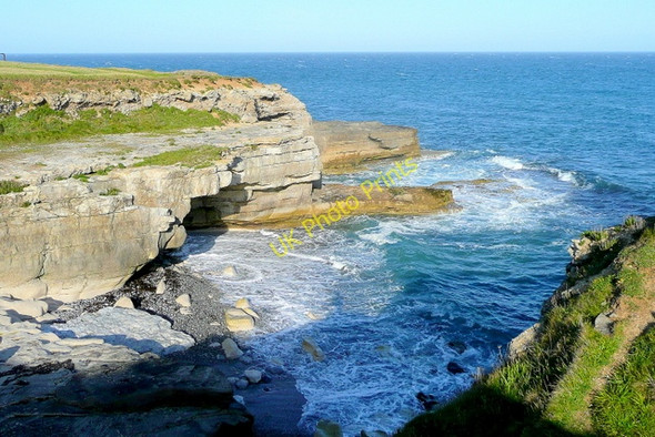 Photo 6"x4" Collapsed sea-cave, Portland coast Southwell\/SY6870 c2009