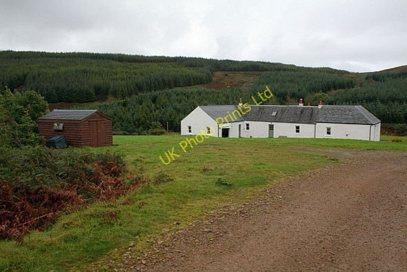 Photo 6"x4" House at Loch Orodale. Drumlemble c2007