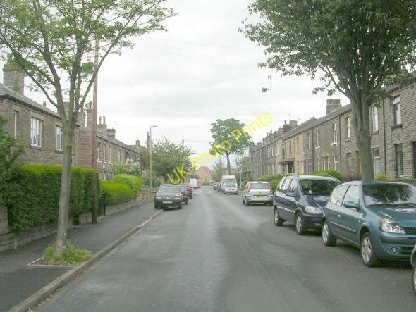 Photo 6"x4" Pyenot Hall Lane - viewed from Greenside Cleckheaton c2009