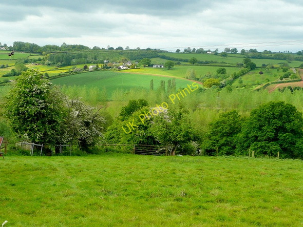 Photo 6"x4" The Monnow valley 6 St Maughans Green c2009