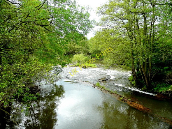 Photo 6"x4" River Monnow 2 St Maughans Green c2009