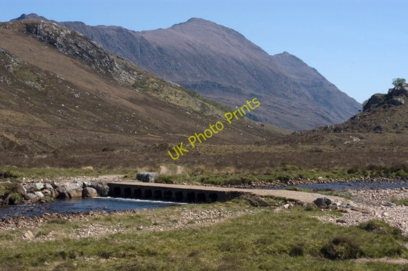 Photo 6"x4" Concrete bridge Carn Goraig c2009