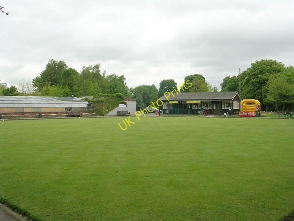 Photo 6"x4" Selby Park Bowling Green - Park Street Selby c2009