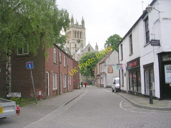 Photo 6"x4" Church Lane - Church Hill Selby c2009