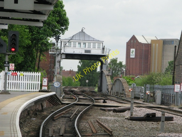 Photo 6"x4" Railway Bridge Selby c2009