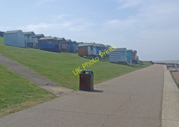 Photo 6"x4" Beach Huts Whitstable c2009