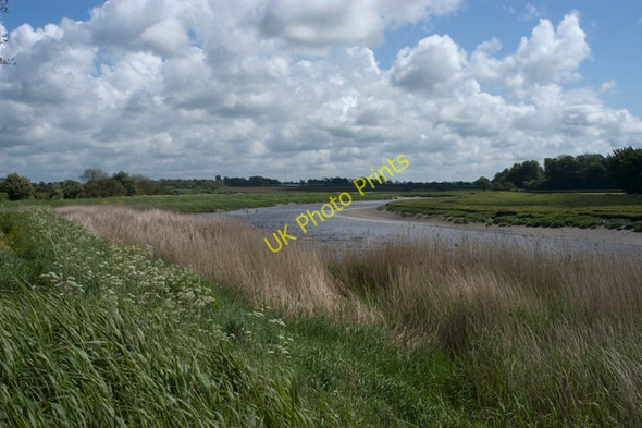 Photo 6"x4" River Wyre near Town End Out Rawcliffe c2009