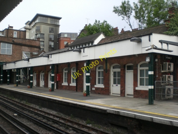 Photo 6"x4" Platform, Willesden Green Underground Station NW2 Willesden c2009